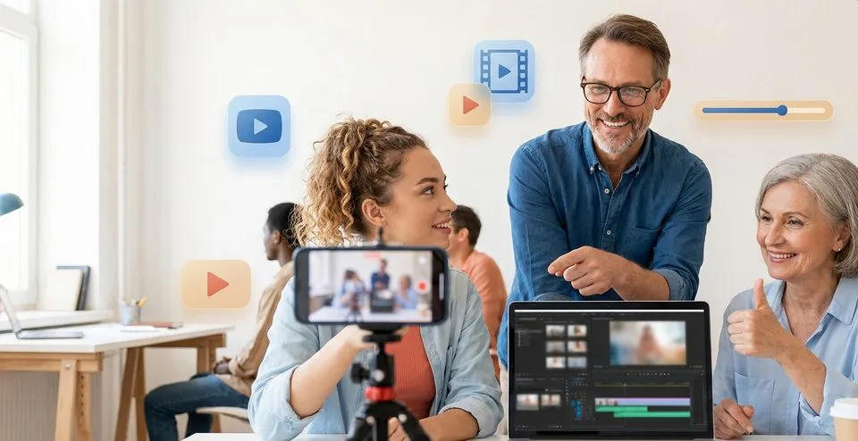 Lidé natáčejí a převádějí video doma s programem Asoftis Video Converter